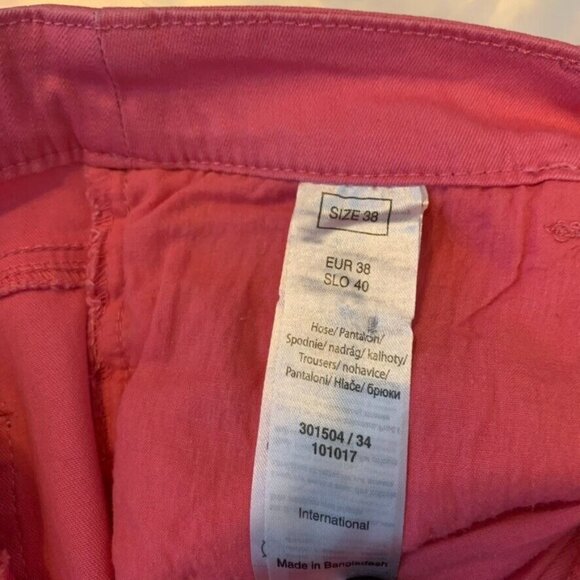 Orsay Womens 8 Denim Jeans Pink Skinny Low Rise Stretch Barbie Preppy - Picture 13 of 14